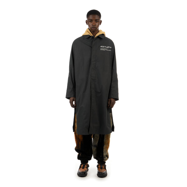 TOBIAS BIRK NIELSEN | J13 Long Coat Faded Black - Concrete