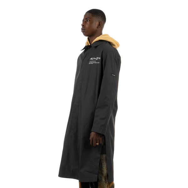 TOBIAS BIRK NIELSEN | J13 Long Coat Faded Black - Concrete