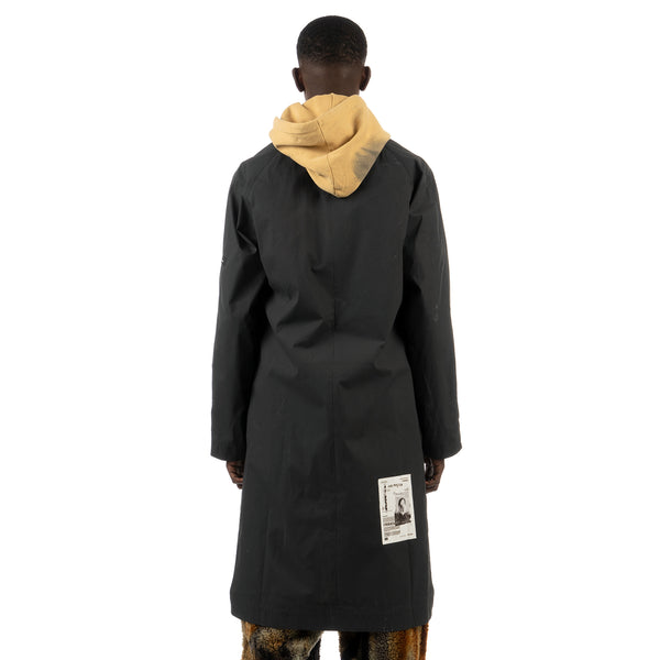 TOBIAS BIRK NIELSEN | J13 Long Coat Faded Black - Concrete