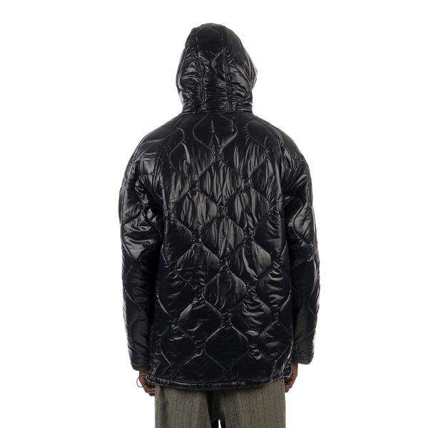 LC23 | Hooded Nylon Jacket Navy - Concrete