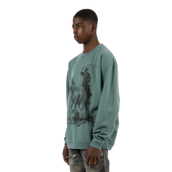 NEIGHBORHOOD | x OOTD / C-CREW . LS Green - Concrete