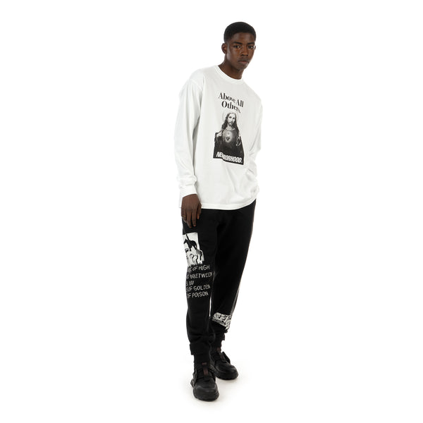 NEIGHBORHOOD | PICK YOUR KING / C-TEE Long Sleeve White - Concrete