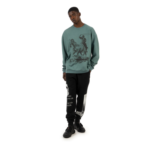 NEIGHBORHOOD | x OOTD / C-CREW . LS Green - Concrete
