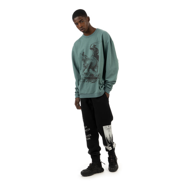 NEIGHBORHOOD | x OOTD / C-CREW . LS Green - Concrete