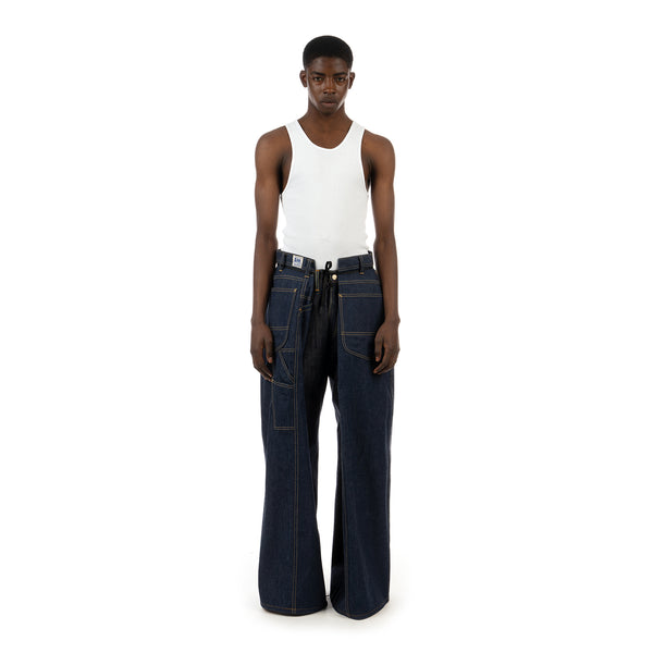 Duran Lantink for Concrete | Double Denim Trousers Blue - Concrete