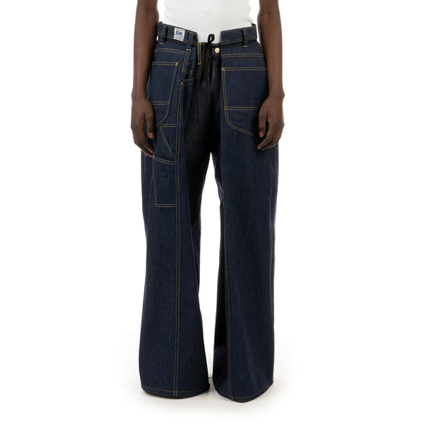 Duran Lantink for Concrete | Double Denim Trousers Blue - Concrete