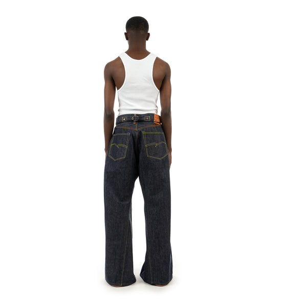 Duran Lantink for Concrete | Double Denim Trousers Blue - Concrete