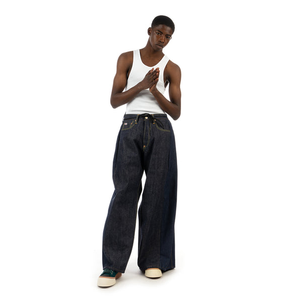 Duran Lantink for Concrete | Double Denim Trousers Blue - Concrete