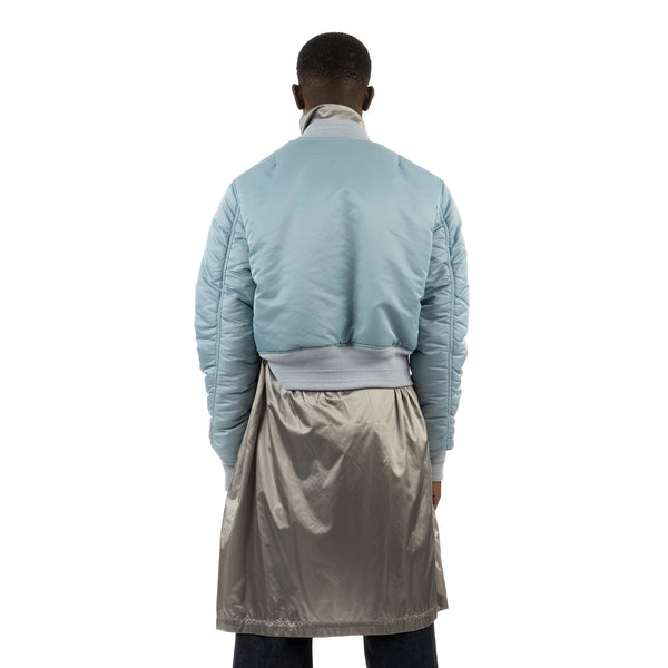 Duran Lantink for Concrete | Bomber Dress Blue / Silver - Concrete