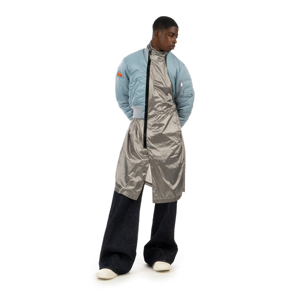 Duran Lantink for Concrete | Bomber Dress Blue / Silver - Concrete