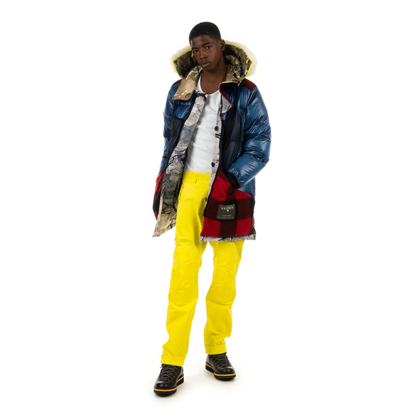 Griffin | Reversible New Sherridon Coat Stealth Camo / Fluro - Concrete