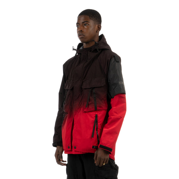 NEMEN® | Dare 3 Layer Shell Jacket Red / Ink Black - Concrete