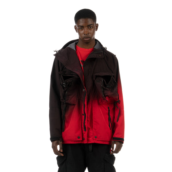 NEMEN® | Dare 3 Layer Shell Jacket Red / Ink Black - Concrete