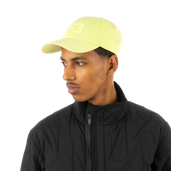 adidas Y-3 | Logo Cap Semi Frozen Yellow - HA6532 - Concrete