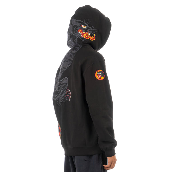maharishi | 3580 Two Headed Panther Hoodie Black - Concrete