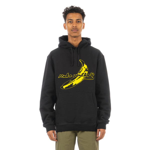 maharishi | 9644 Warhol Maha Banana Hoodie Black - Concrete