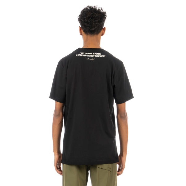 maharishi | x Warhol Art Of War (& Peace) T-Shirt Black - Concrete