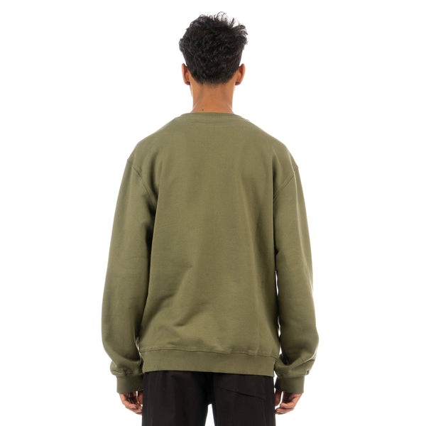 maharishi | 9643 Warhol Banana Crewneck Olive - Concrete