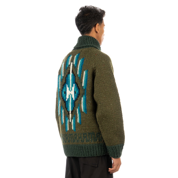 maharishi | 9451 Broken Arrow Cowichan Olive - Concrete