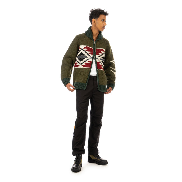 maharishi | 9451 Broken Arrow Cowichan Olive - Concrete