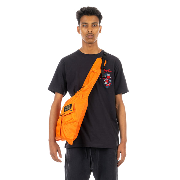 maharishi | 9638 Monk Sling Bag Orange - Concrete