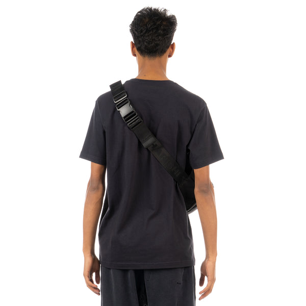 maharishi | 9636 Travel Waist Bag Black - Concrete