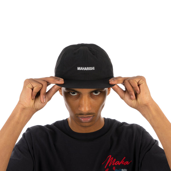maharishi | 9341 Japanese Nylon Cap Black - Concrete