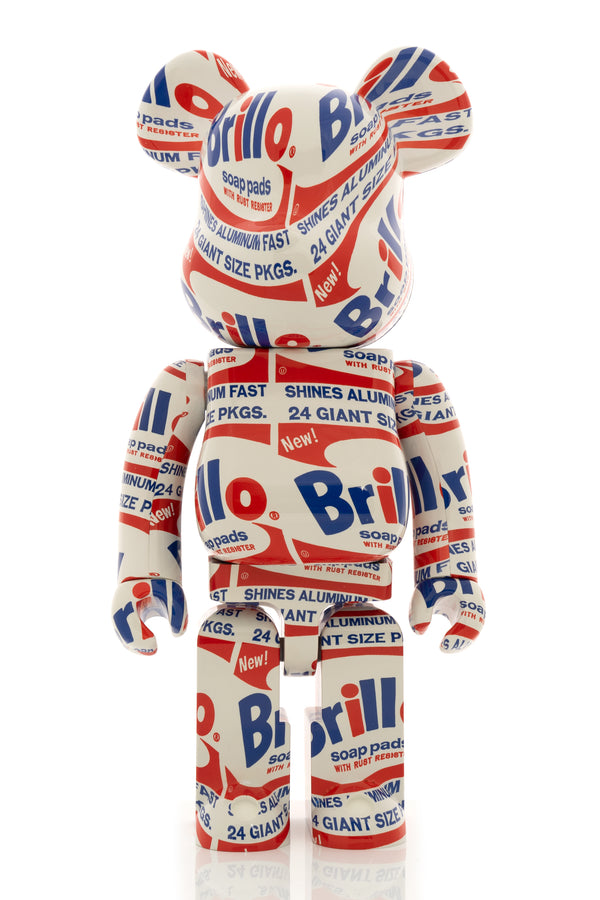 Medicom Toy | Be@rbrick 1000% Andy Warhol 'Brillo' - Concrete
