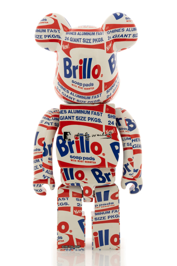 Medicom Toy | Be@rbrick 1000% Andy Warhol 'Brillo' - Concrete
