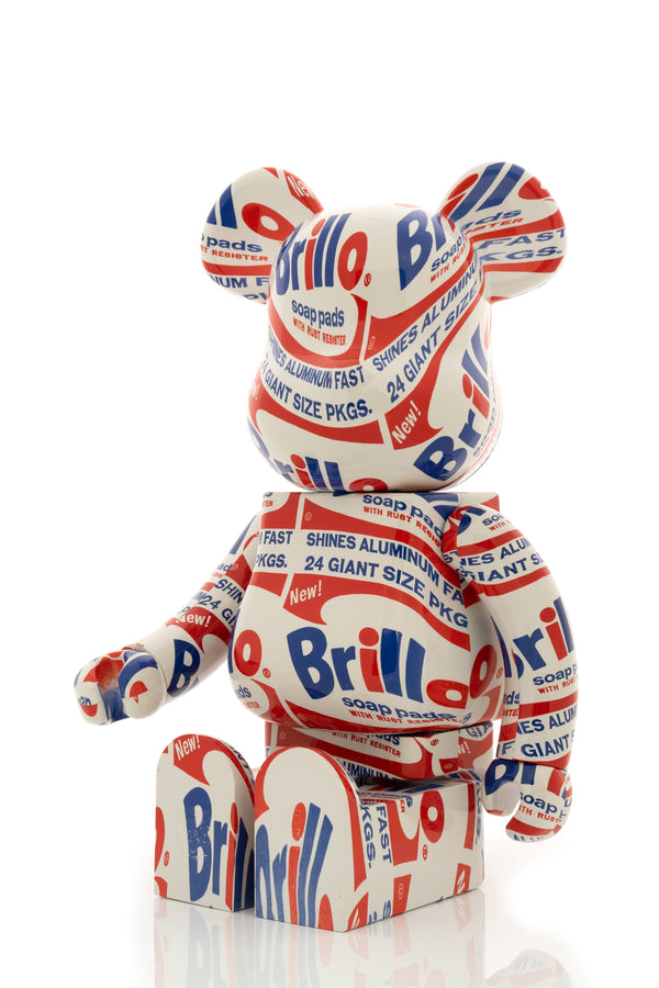 Medicom Toy | Be@rbrick 1000% Andy Warhol 'Brillo' - Concrete