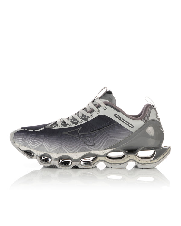 White Mountaineering | x MIZUNO 'Wave Prophecy X' Gray - Concrete
