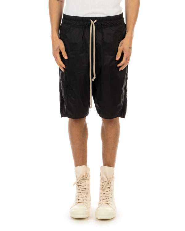 Rick Owens | x Champion Beveled Pods Shorts Black - Concrete