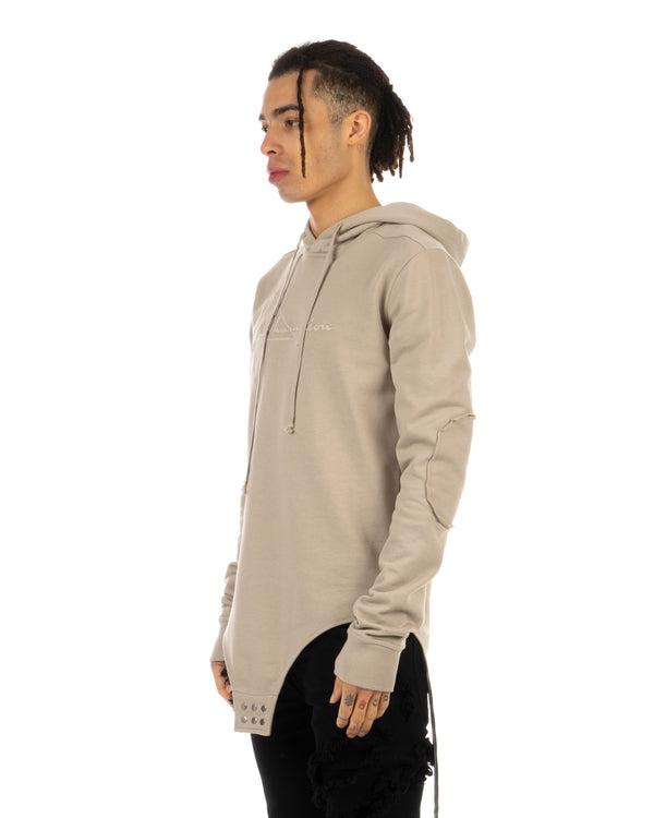 Rick Owens | x Champion Hooded Body Pearl - Concrete
