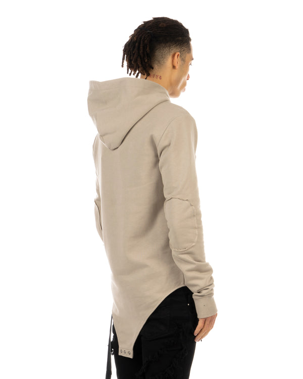 Rick Owens | x Champion Hooded Body Pearl - Concrete