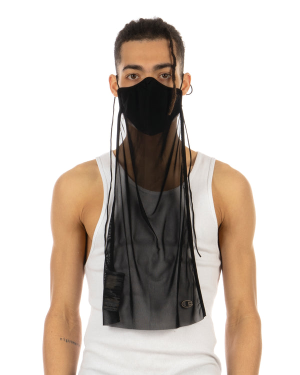 Rick Owens | x Champion Long Mask Black - Concrete