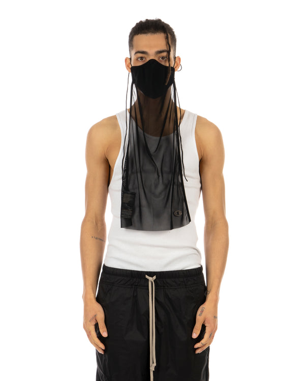 Rick Owens | x Champion Long Mask Black - Concrete