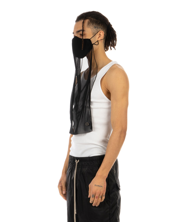 Rick Owens | x Champion Long Mask Black - Concrete