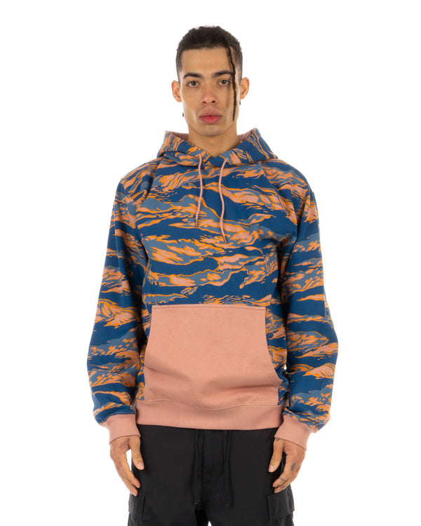 maharishi | x Warhol 8040 Tigers Hooded Sweat Warhol Oasis - Concrete