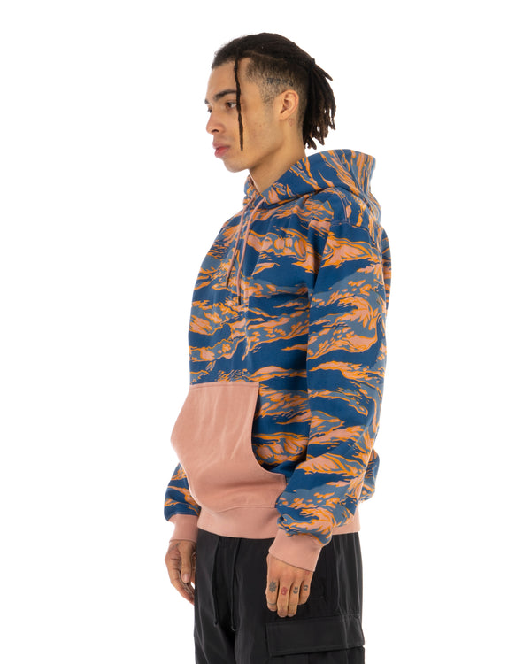 maharishi | x Warhol 8040 Tigers Hooded Sweat Warhol Oasis - Concrete