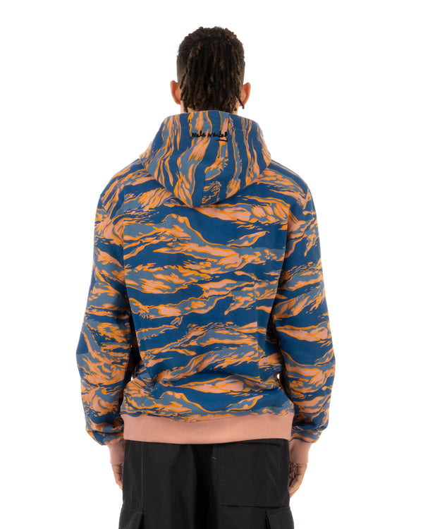 maharishi | x Warhol 8040 Tigers Hooded Sweat Warhol Oasis - Concrete