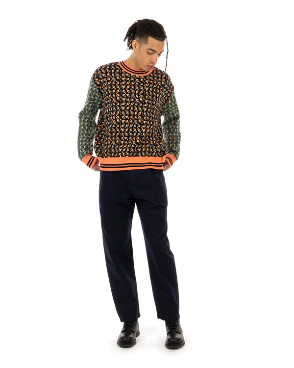Henrik Vibskov | Easy Pants Navy - Concrete