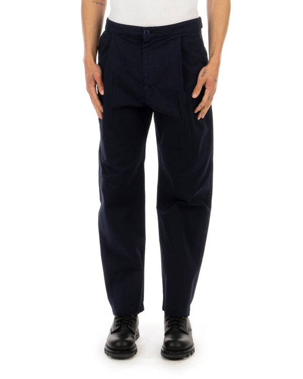 Henrik Vibskov | Easy Pants Navy - Concrete