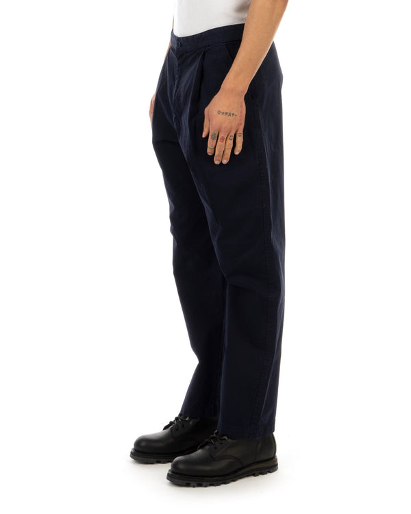 Henrik Vibskov | Easy Pants Navy - Concrete