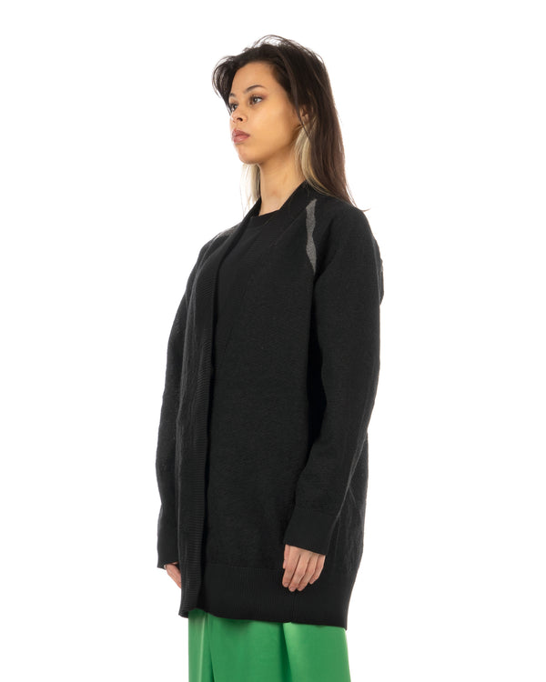 adidas Y-3 | W Classic Sheer Knit Cardigan Black - H61923 - Concrete