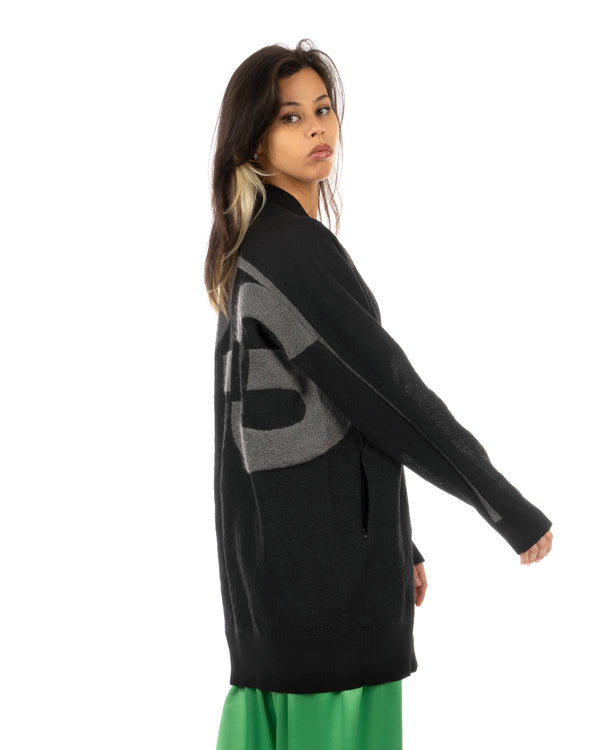adidas Y-3 | W Classic Sheer Knit Cardigan Black - H61923 - Concrete