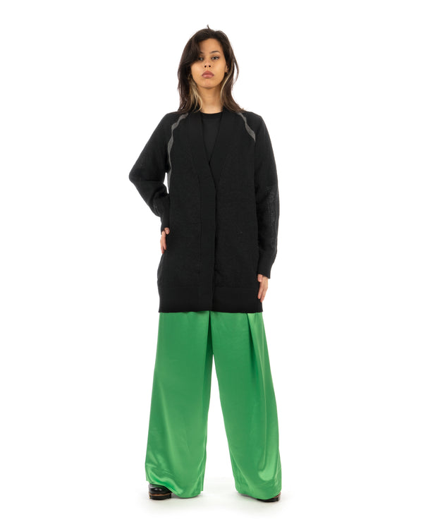 adidas Y-3 | W Classic Sheer Knit Cardigan Black - H61923 - Concrete