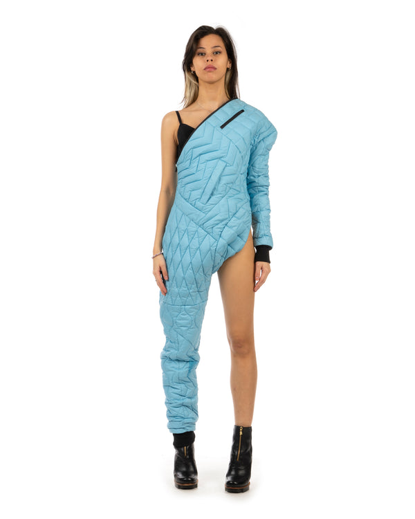 Duran Lantink for Concrete | Quilted Leg Suit Blue - Concrete