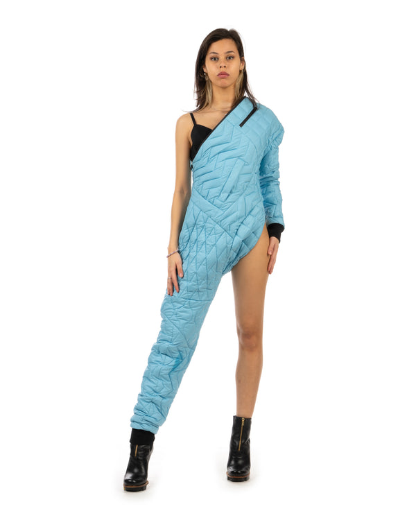 Duran Lantink for Concrete | Quilted Leg Suit Blue - Concrete
