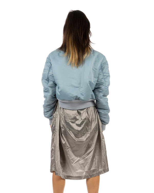 Duran Lantink for Concrete | Bomber Dress Blue / Silver - Concrete