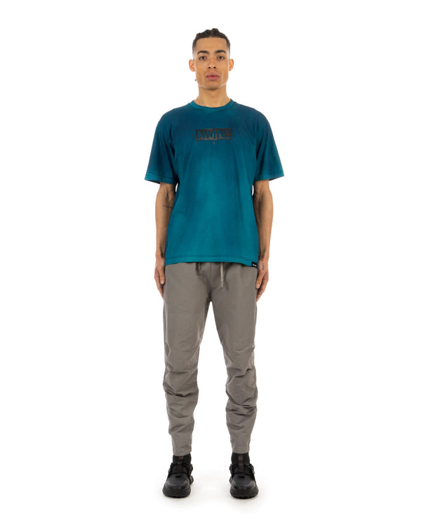 NEMEN® | Vense Hand Sprayed T-Shirt Cyan Indigo - Concrete